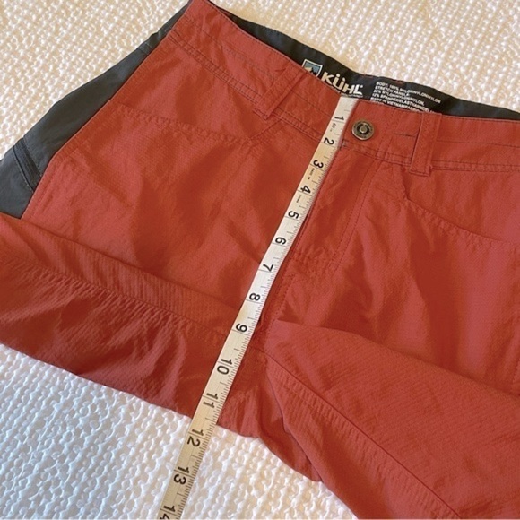 Kuhl Mutiny River Shorts Swimming Outdoors Red Gray Size 28 - Picture 12 of 14